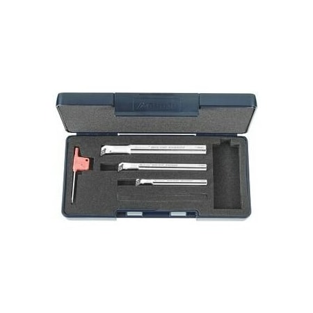 Garant HSS Boring Bar Set, 3 Pieces, for DC 2 Inserts, Right-Hand 260334